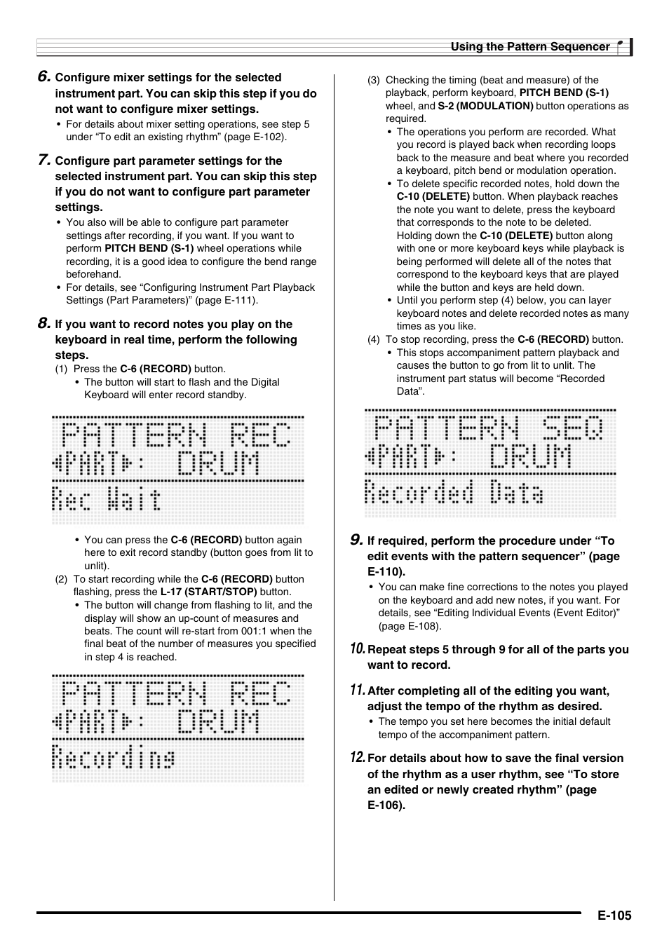 Casio AT-5 User Manual | Page 107 / 163