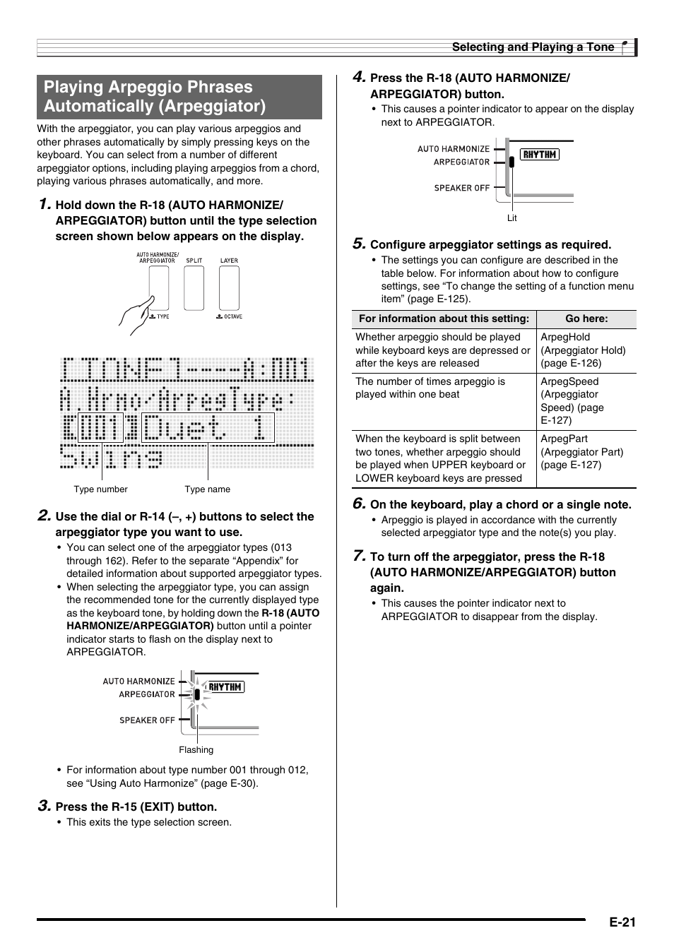 Casio AT-5 User Manual | Page 23 / 163