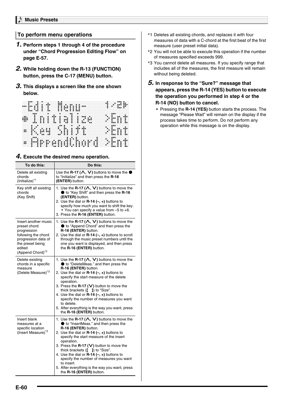 E-60 | Casio AT-5 User Manual | Page 62 / 163