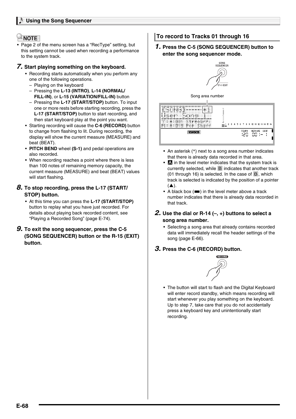 Casio AT-5 User Manual | Page 70 / 163