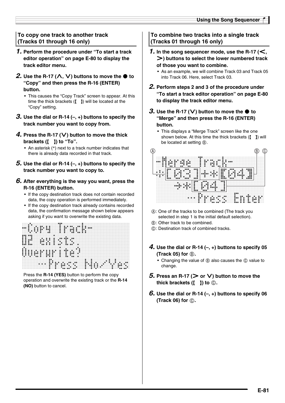 Ab c | Casio AT-5 User Manual | Page 83 / 163