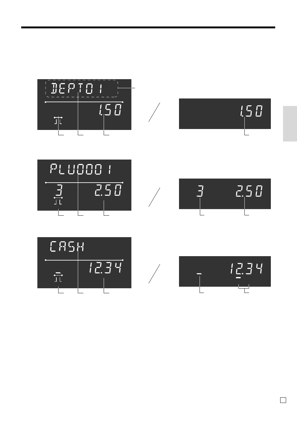 Intr oducing ce-t100, Displays | Casio CE-T100 User Manual | Page 19 / 92
