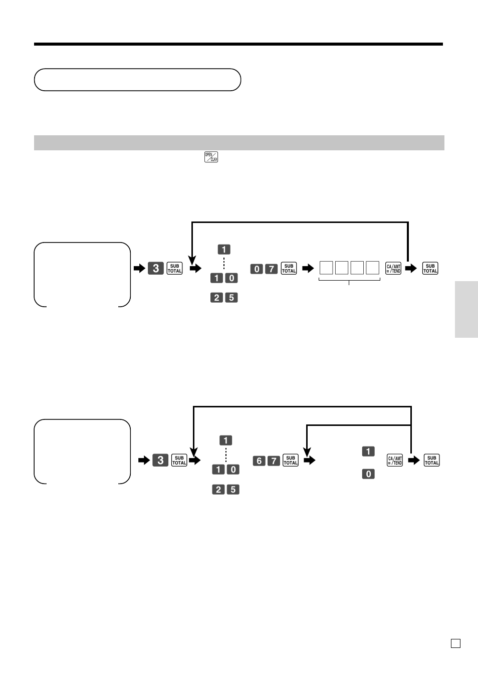 Programming to clerk | Casio CE-T100 User Manual | Page 49 / 92