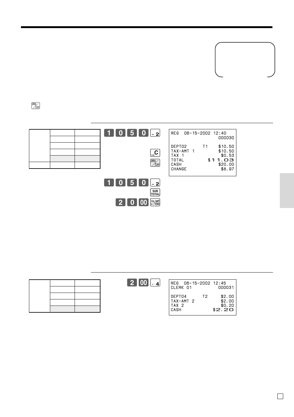 Con venient operations and setups, Registering example | Casio CE-T100 User Manual | Page 61 / 92