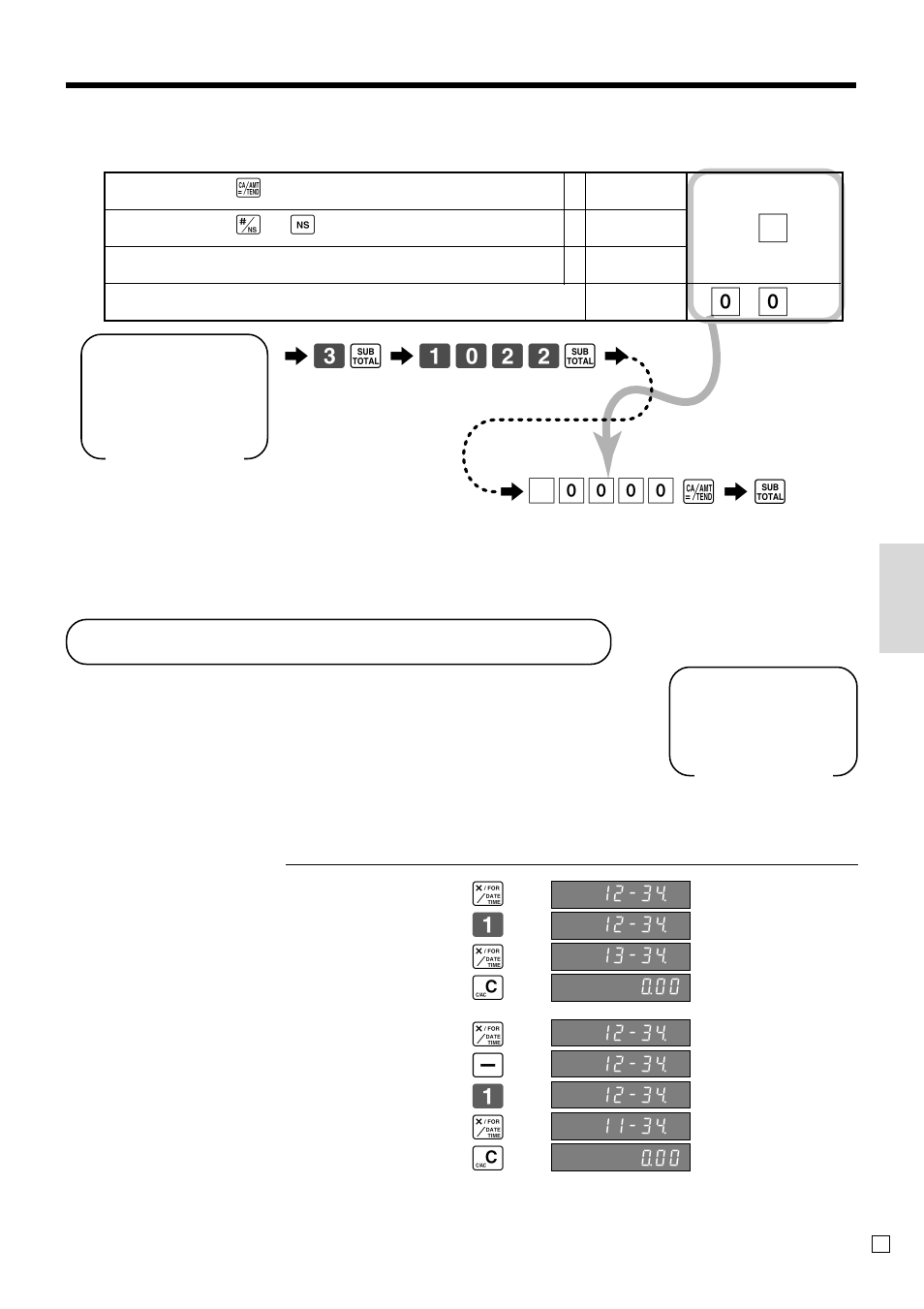 About the daylight saving time, Con venient operations and setups, Programming calculator mode control | 1x c, A6 s | Casio CE-T100 User Manual | Page 73 / 92