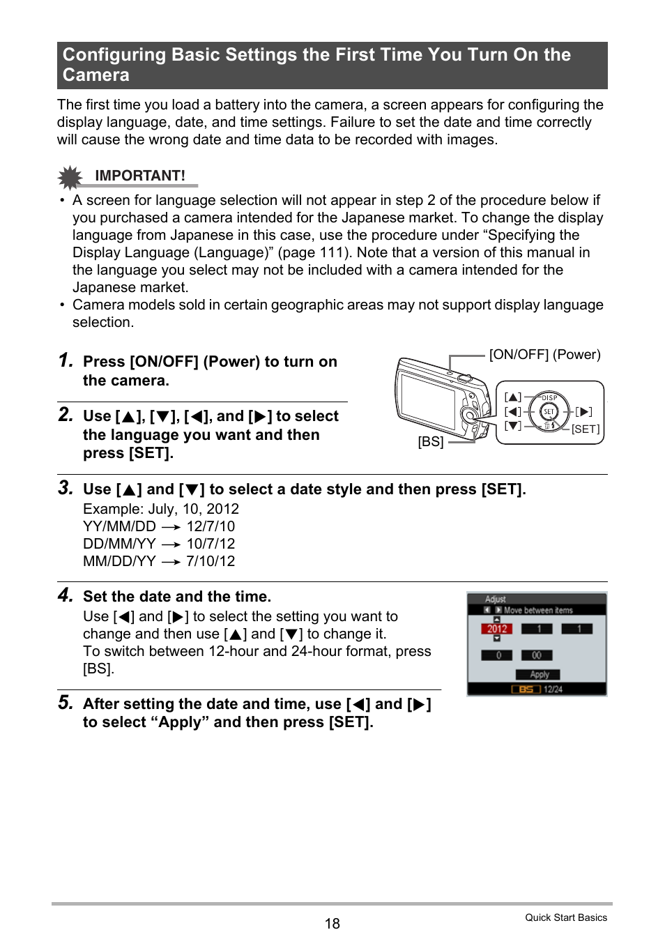 Casio EXILIM EX-Z370 User Manual | Page 18 / 145