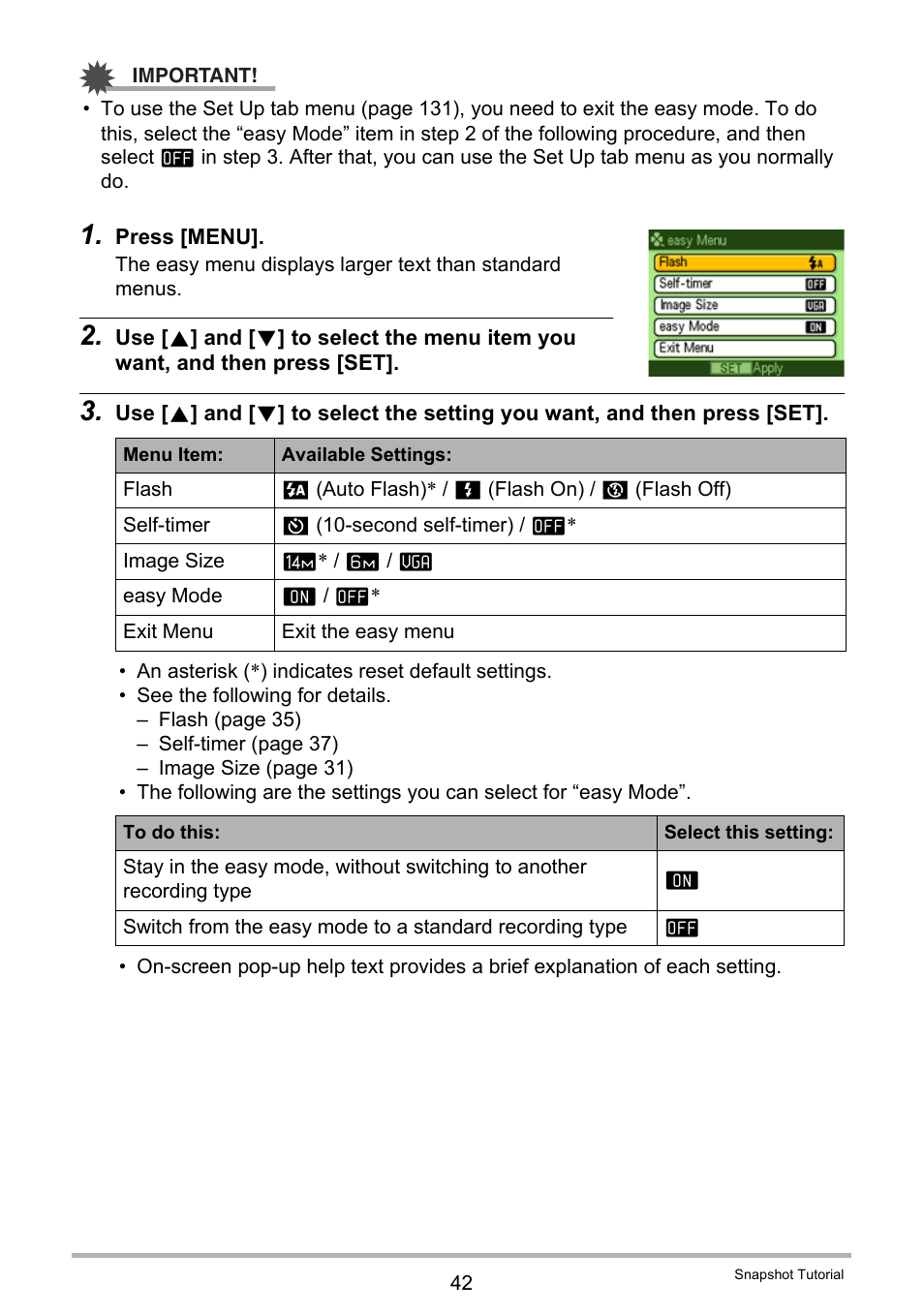 Casio EXILIM EX-Z370 User Manual | Page 42 / 145