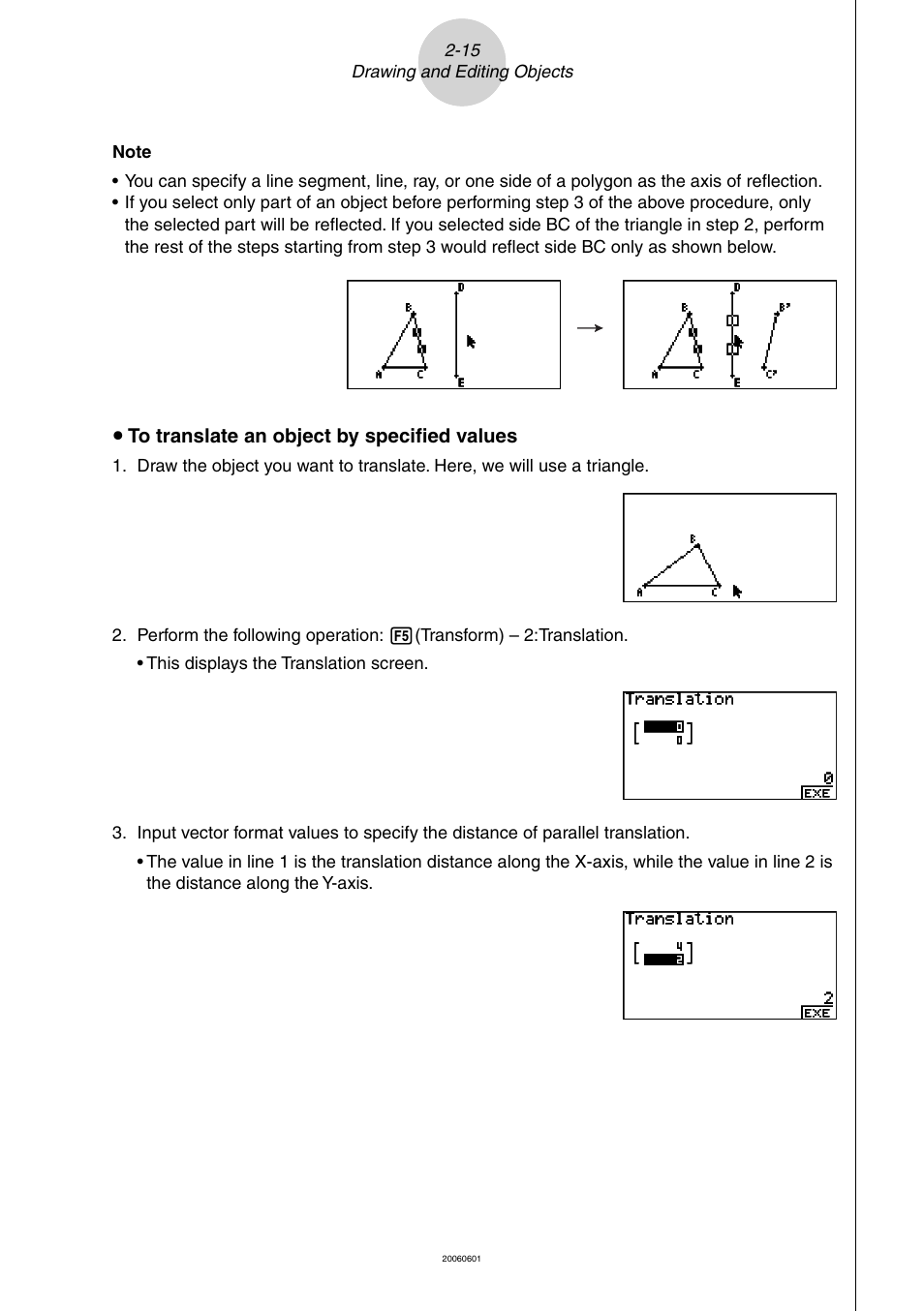 Casio Geometry User Manual | Page 25 / 70