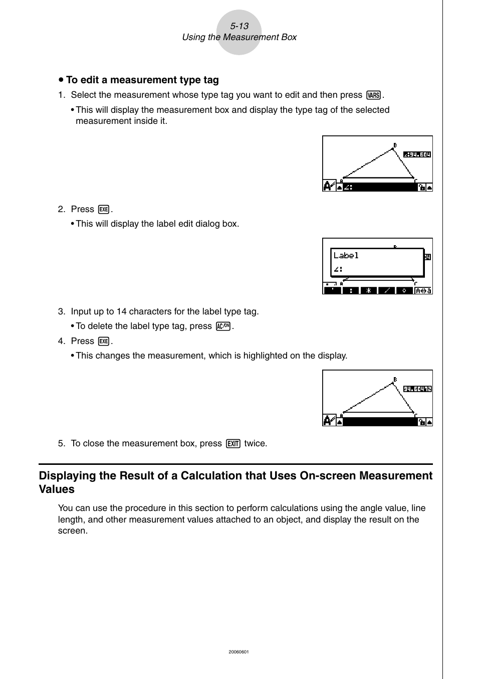 Casio Geometry User Manual | Page 54 / 70
