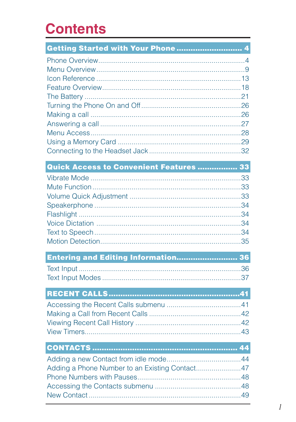 Casio G'zOne Ravine User Manual | Page 2 / 212