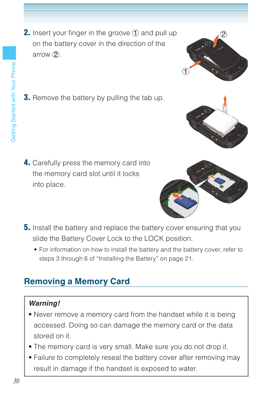Casio G'zOne Ravine User Manual | Page 31 / 212