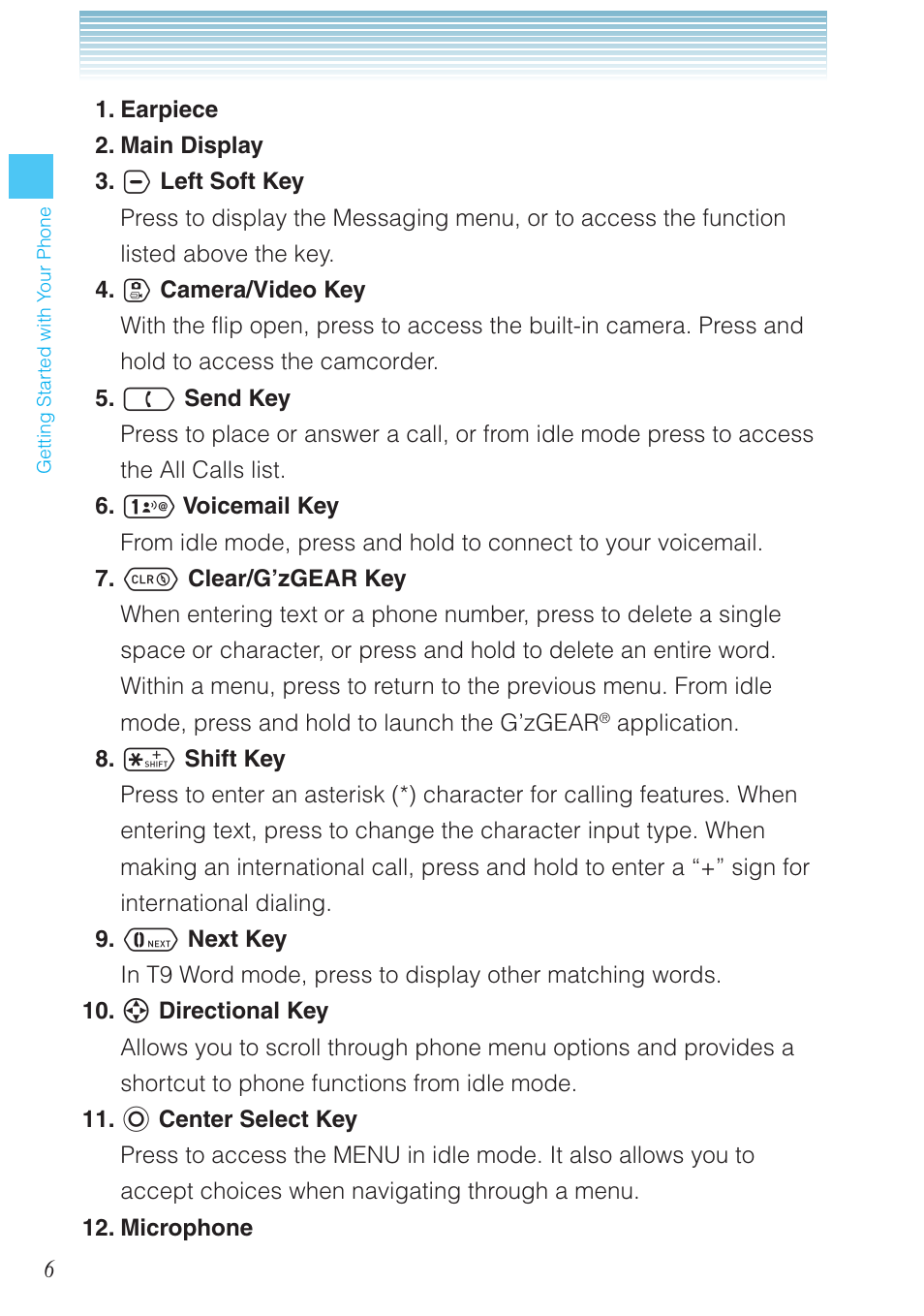 Casio G'zOne Ravine User Manual | Page 7 / 212
