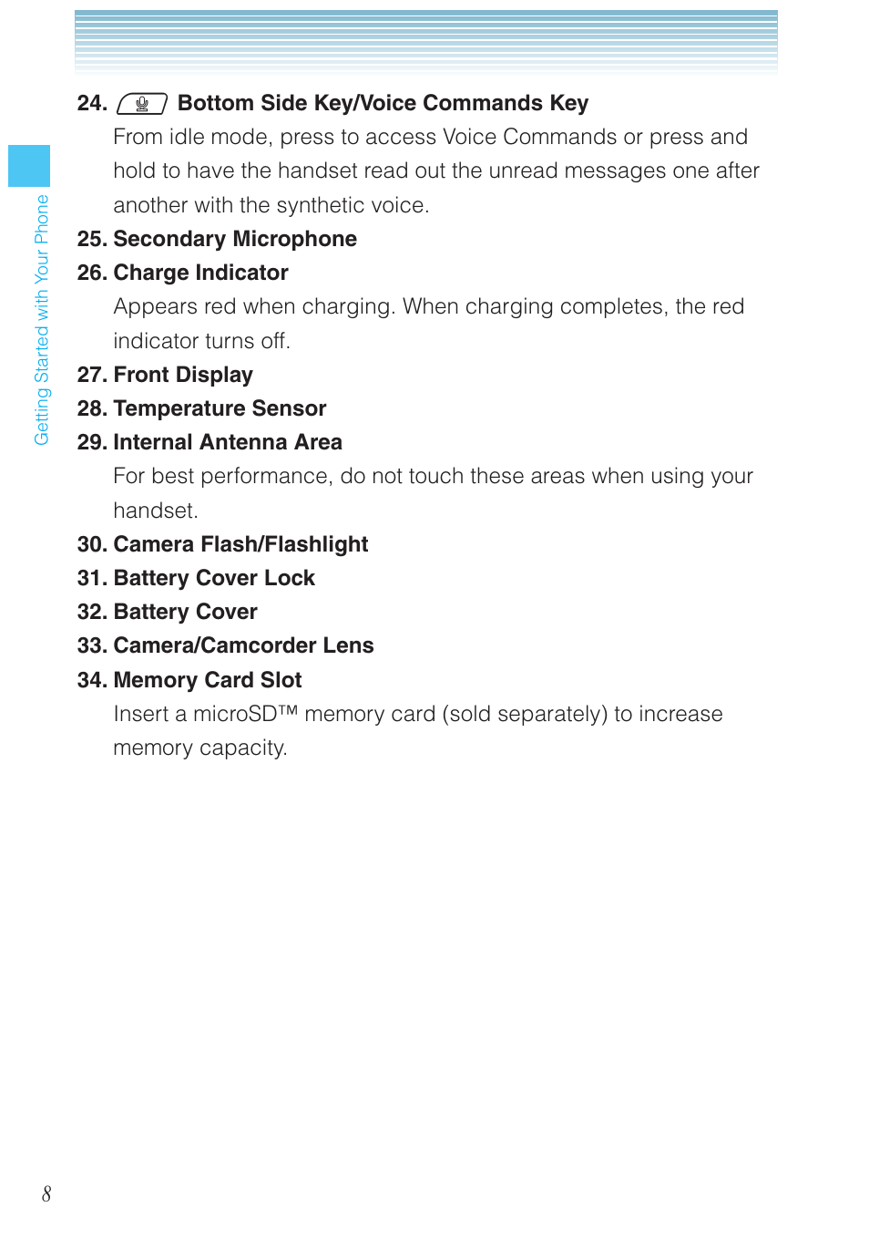 Casio G'zOne Ravine User Manual | Page 9 / 212