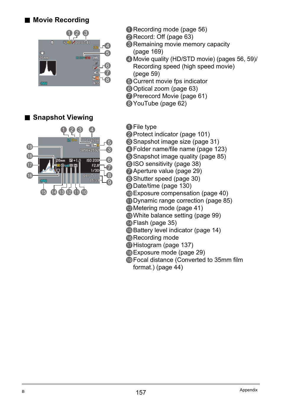 Casio EXILIM EX-FH20 User Manual | Page 157 / 176