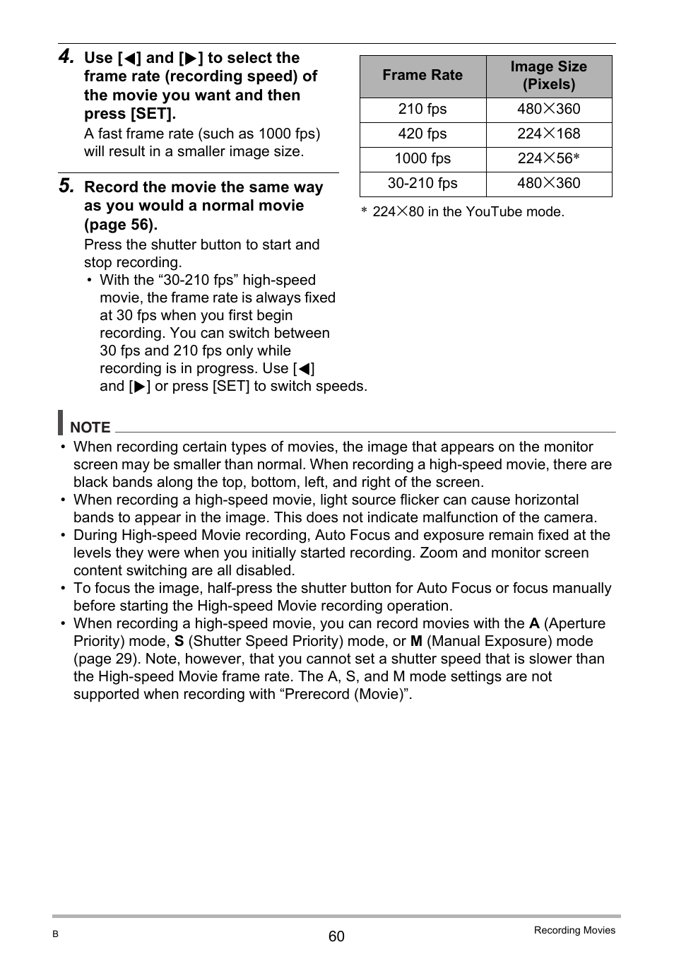 Casio EXILIM EX-FH20 User Manual | Page 60 / 176