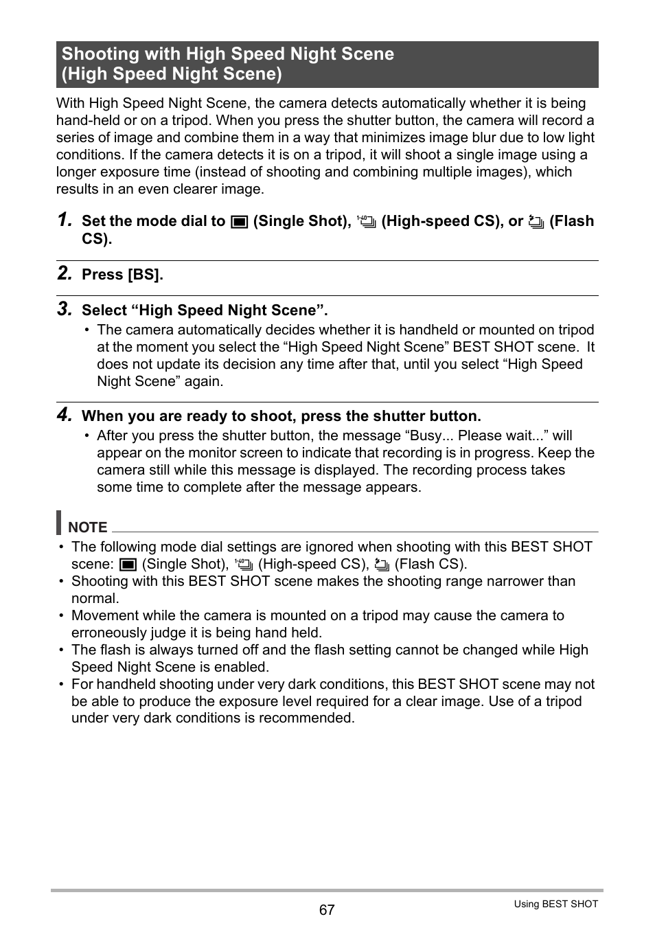 Casio EXILIM EX-FH20 User Manual | Page 67 / 176