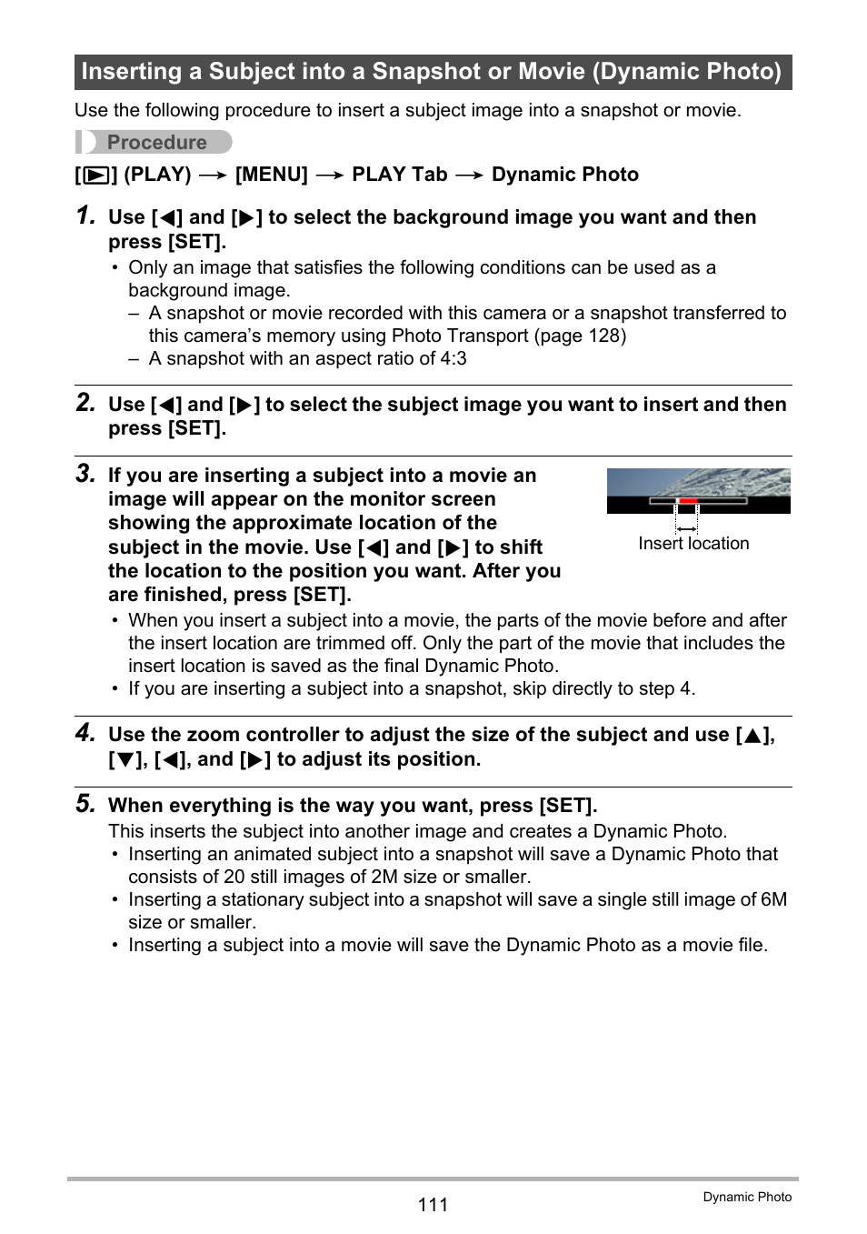 Casio EX-Z2000 User Manual | Page 111 / 195
