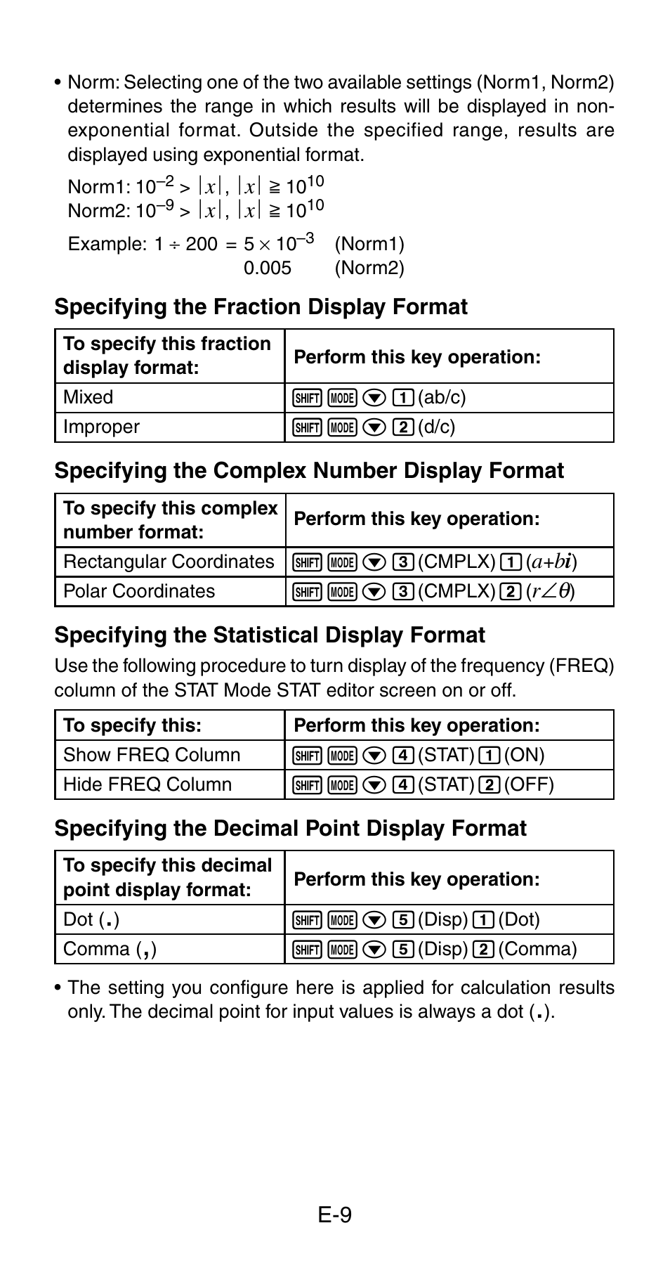 Casio fx-115ES User Manual | Page 11 / 75