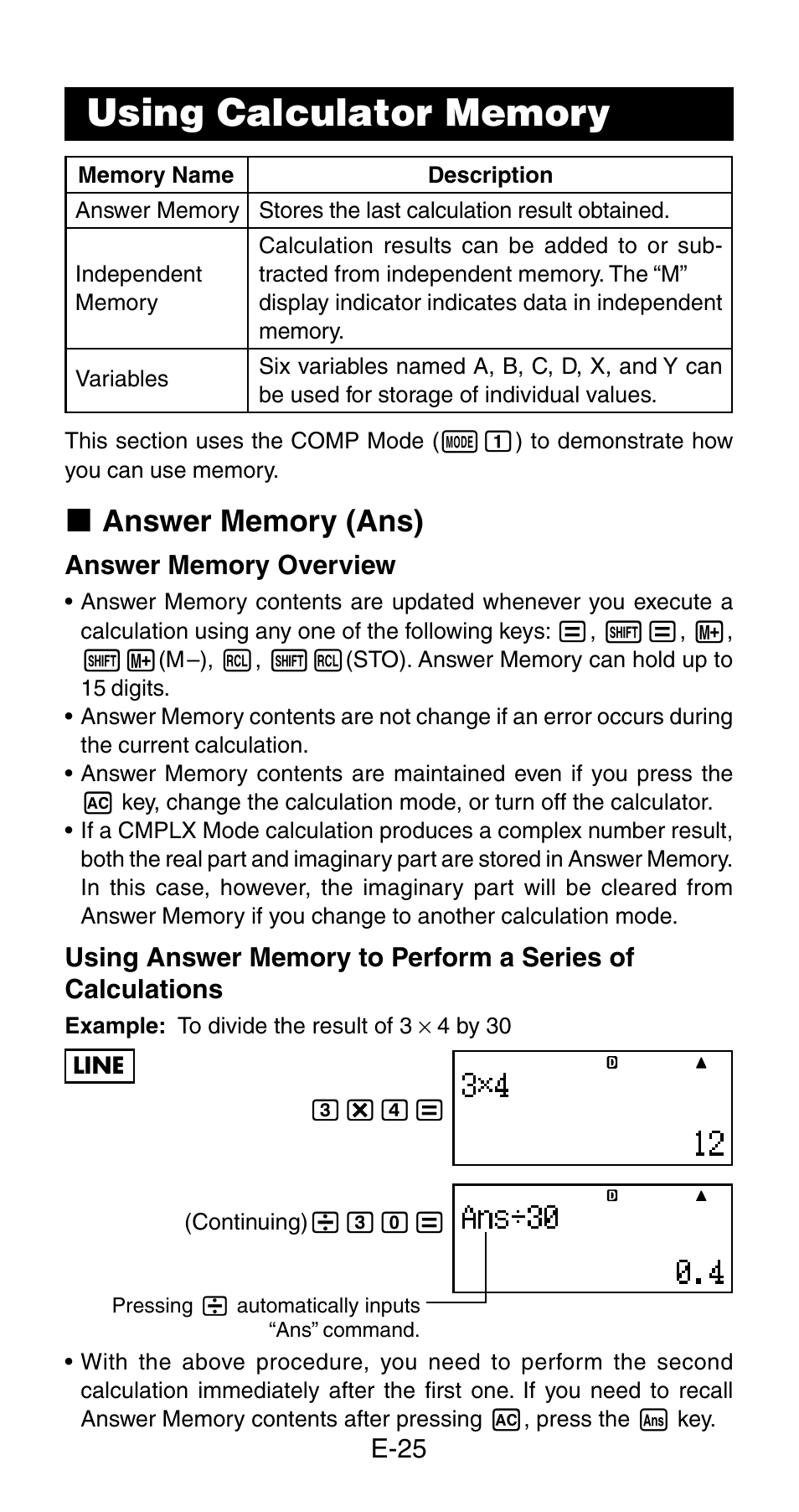 Casio fx-115ES User Manual | Page 27 / 75