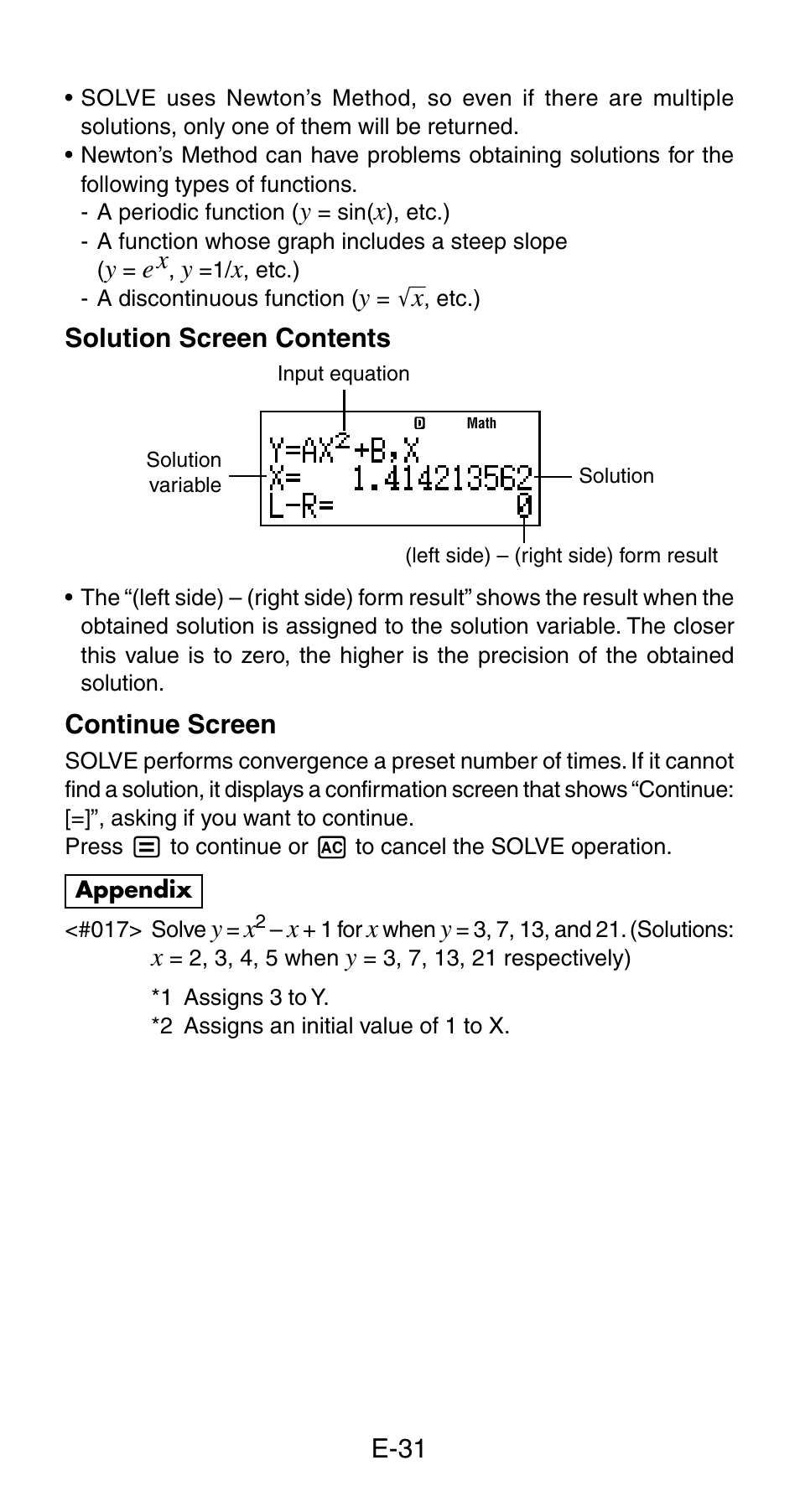 Casio fx-115ES User Manual | Page 33 / 75
