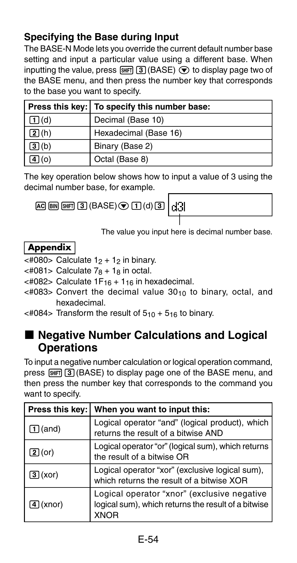 Casio fx-115ES User Manual | Page 56 / 75