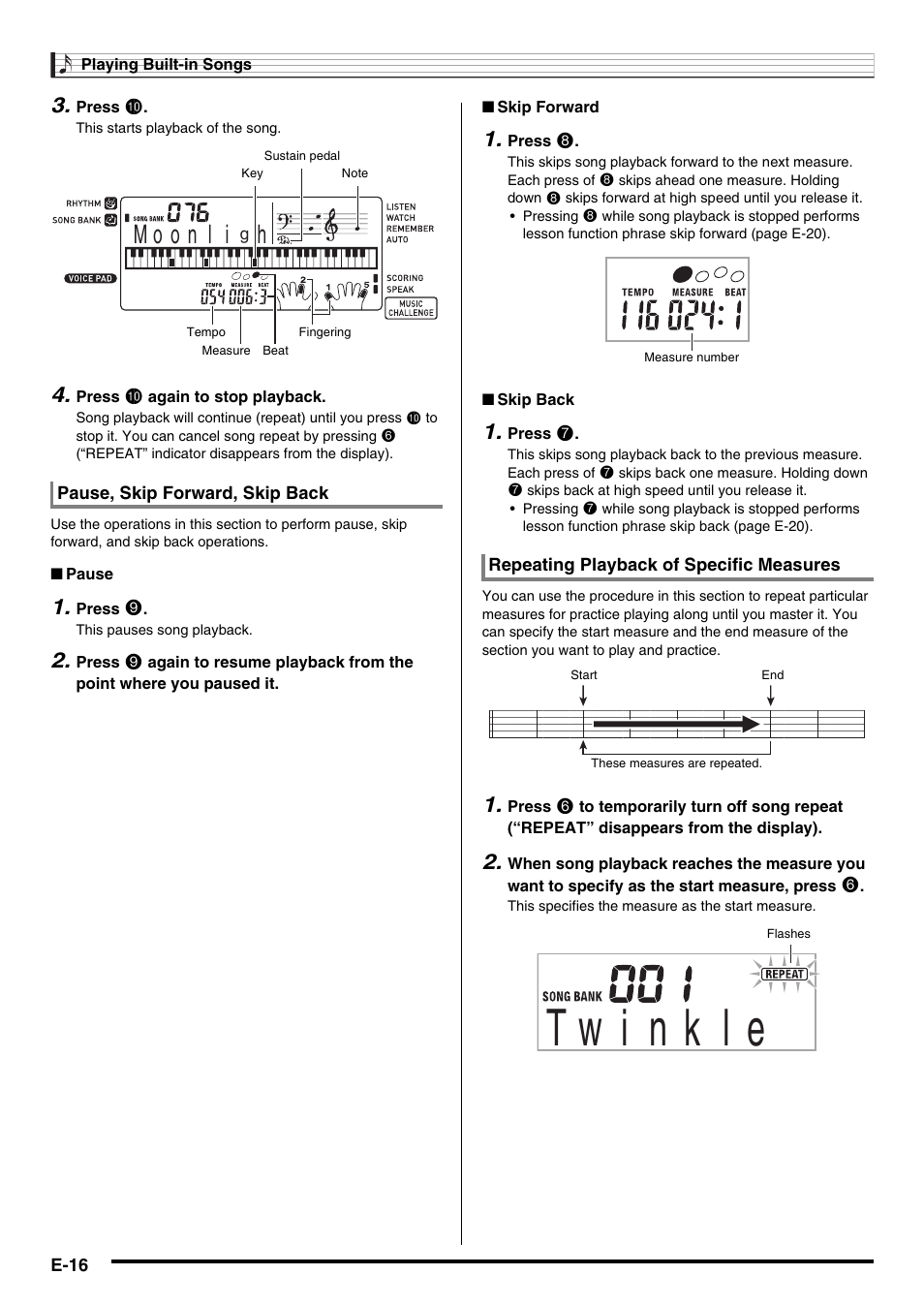 Casio CTK2100ES1A User Manual | Page 18 / 46