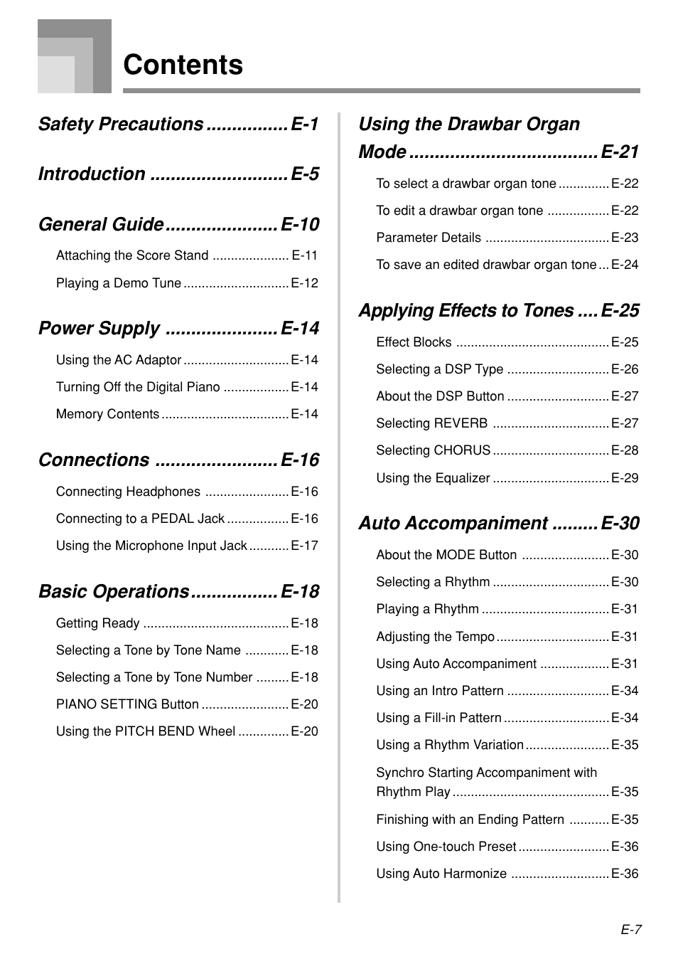 Casio PX410R User Manual | Page 9 / 100