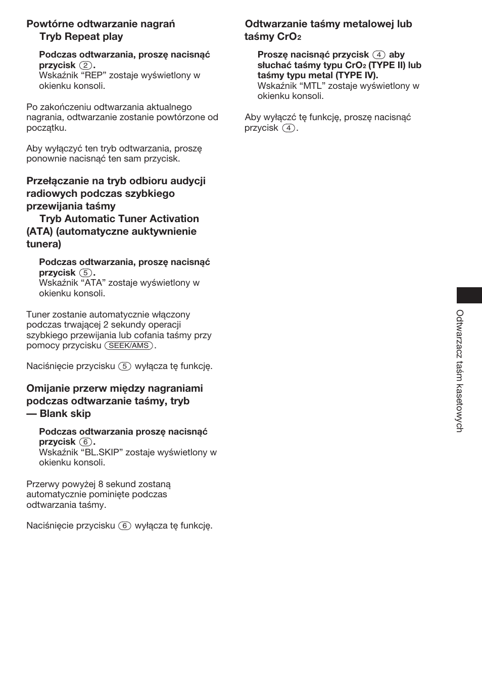 Sony XR-C453RDS User Manual | Page 29 / 120