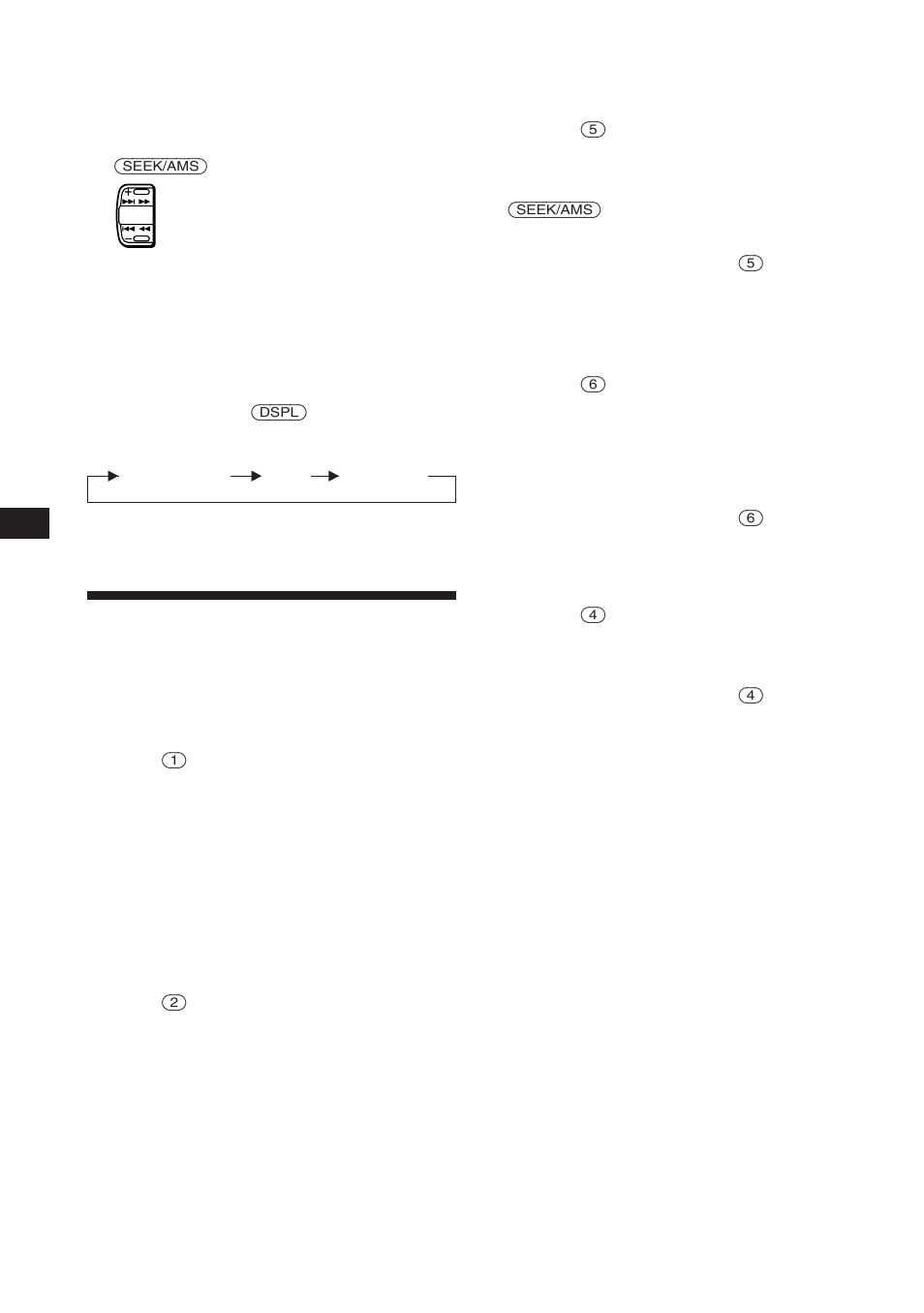 Playing a tape in various modes | Sony XR-C453RDS User Manual | Page 6 / 120