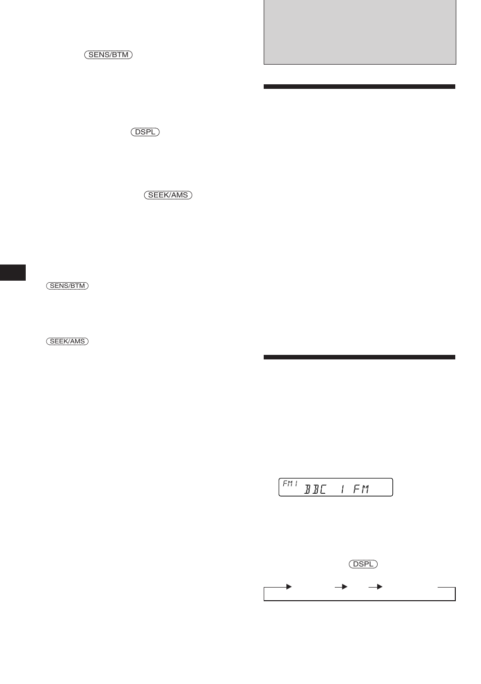 Overview of the rds function, Displaying the station name | Sony XR-C453RDS User Manual | Page 8 / 120