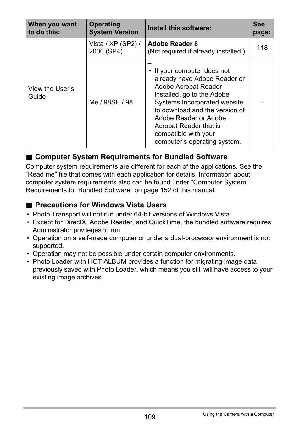 Casio EXILIM EX Z 100 User Manual | Page 109 / 171