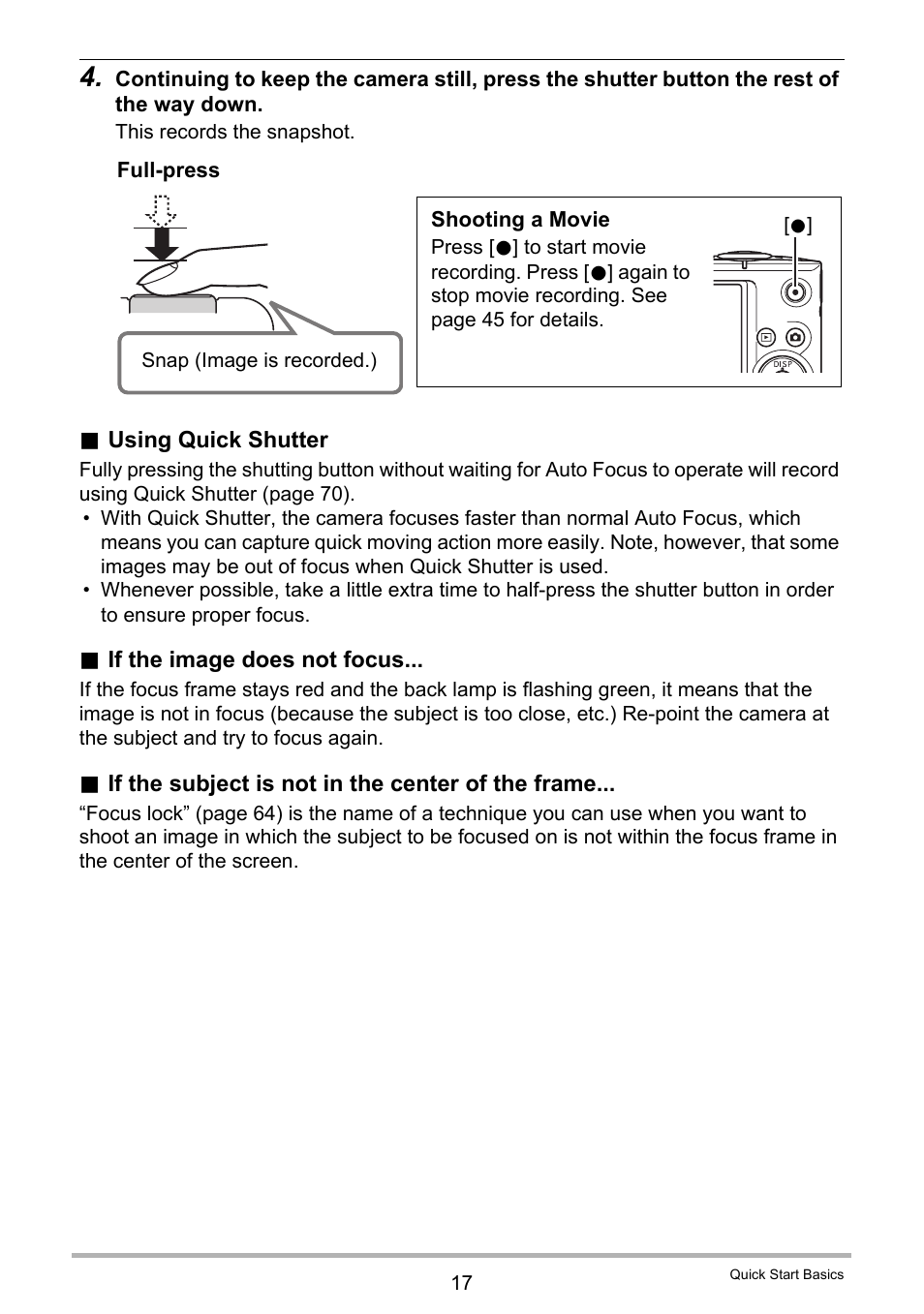 Casio EXILIM EX Z 100 User Manual | Page 17 / 171