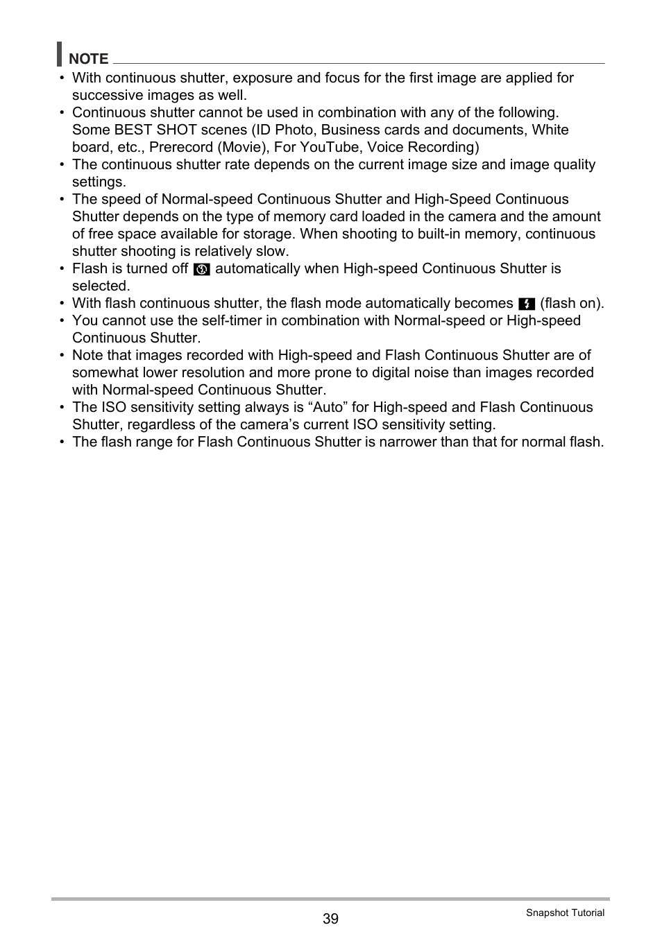 Casio EXILIM EX Z 100 User Manual | Page 39 / 171
