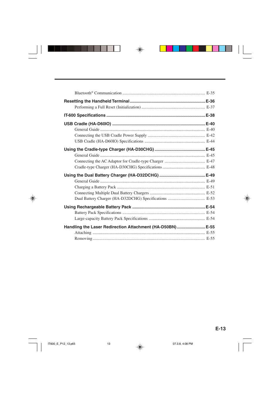 Casio IT-600 User Manual | Page 15 / 57