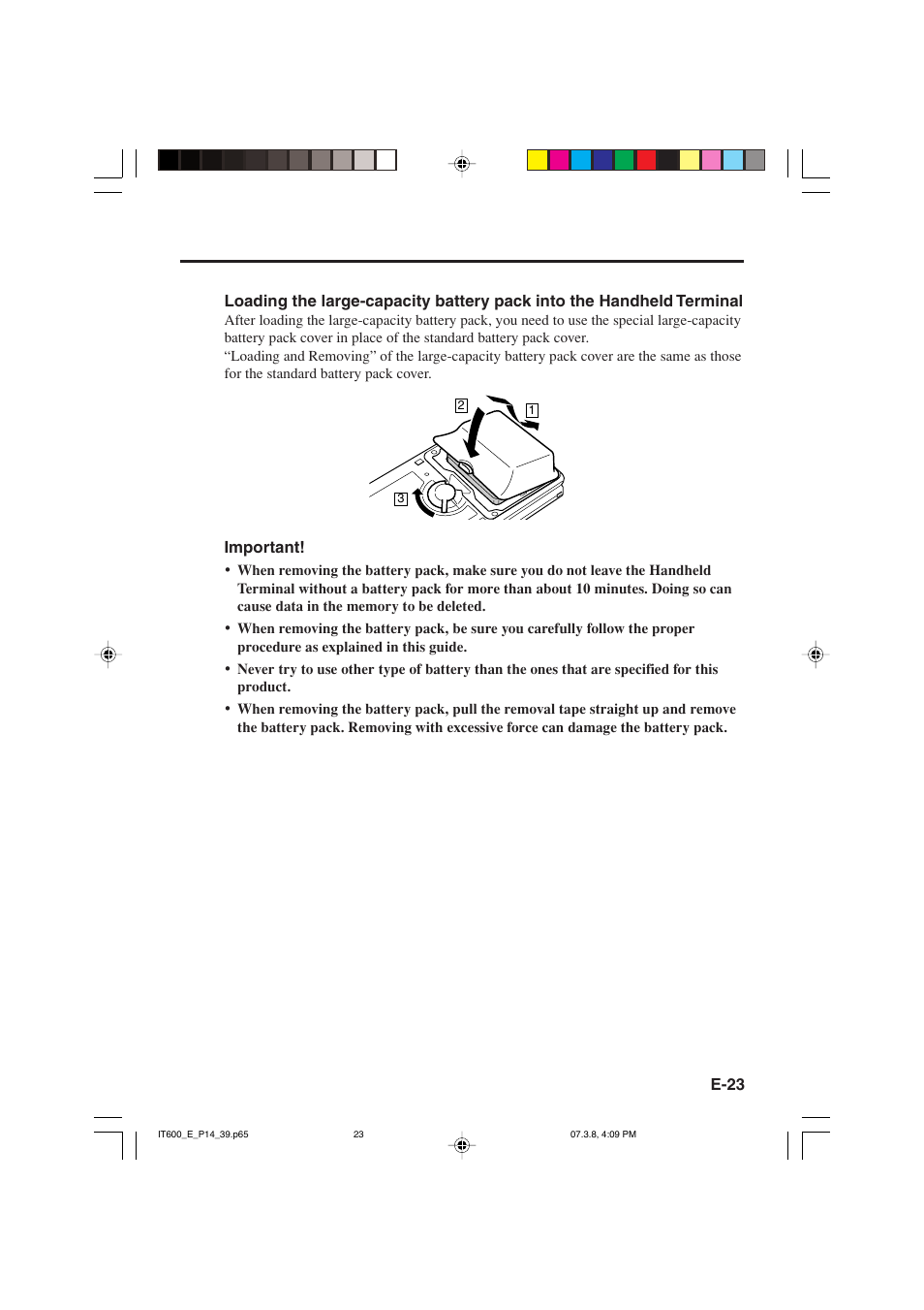 Casio IT-600 User Manual | Page 25 / 57