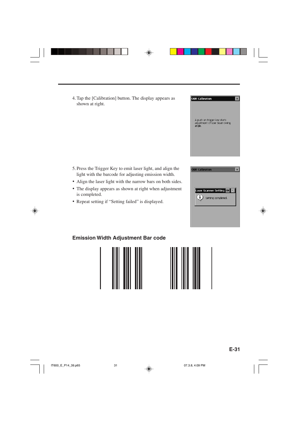 Casio IT-600 User Manual | Page 33 / 57