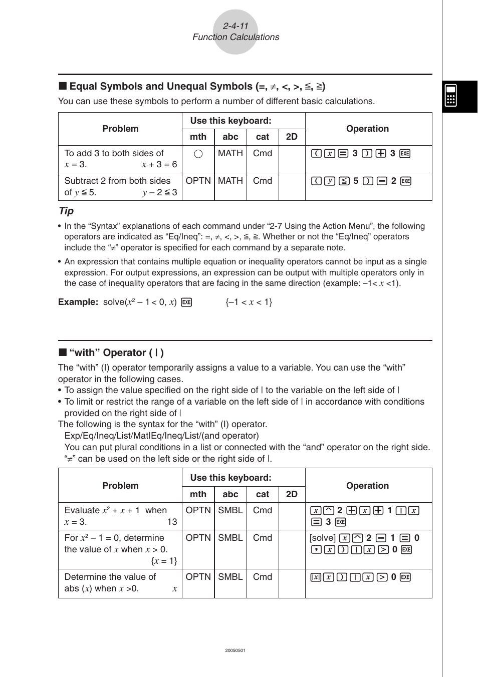 Casio ClassPad 300 PLUS User Manual | Page 119 / 753