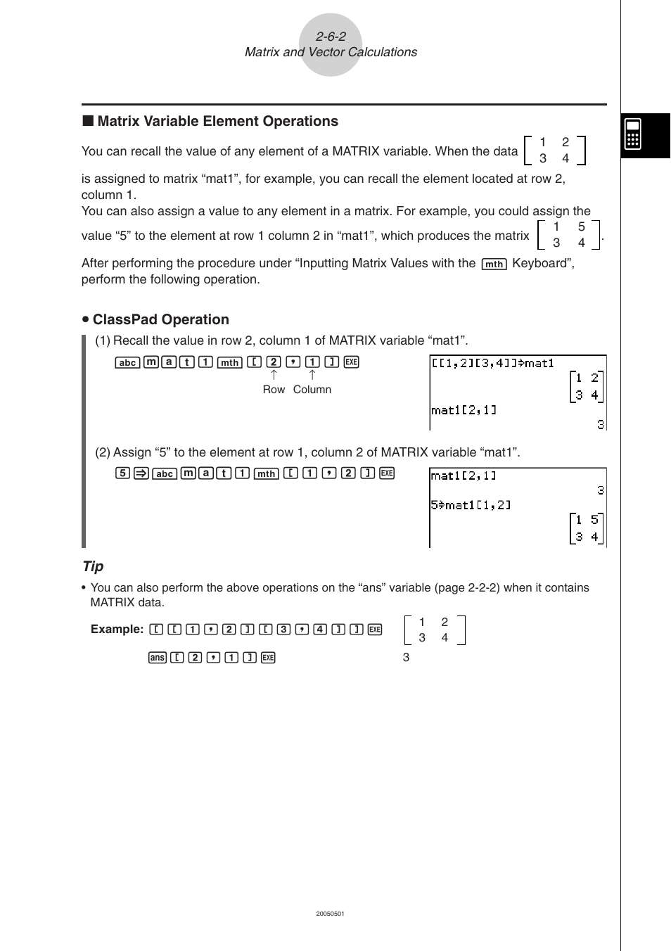 Casio ClassPad 300 PLUS User Manual | Page 125 / 753