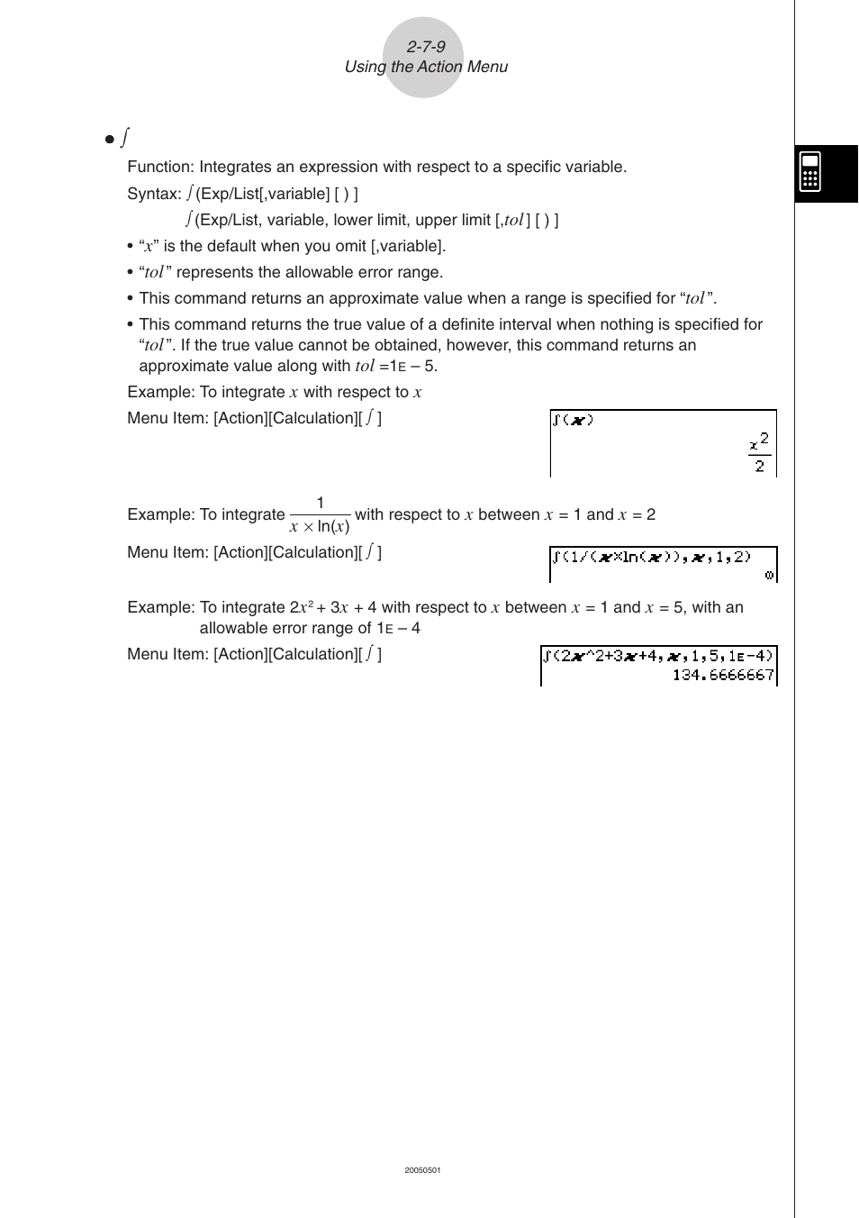 Casio ClassPad 300 PLUS User Manual | Page 138 / 753