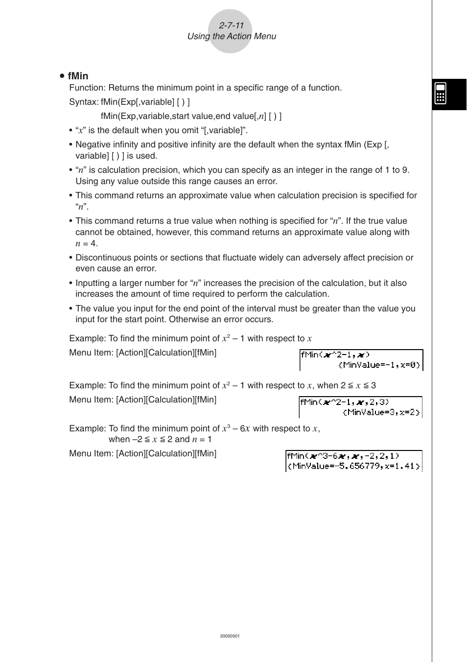 Casio ClassPad 300 PLUS User Manual | Page 140 / 753