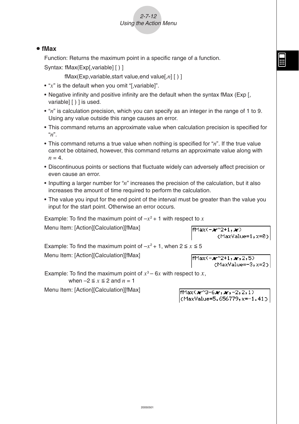 Casio ClassPad 300 PLUS User Manual | Page 141 / 753