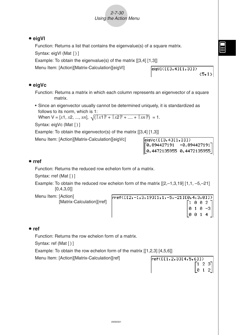 Casio ClassPad 300 PLUS User Manual | Page 159 / 753