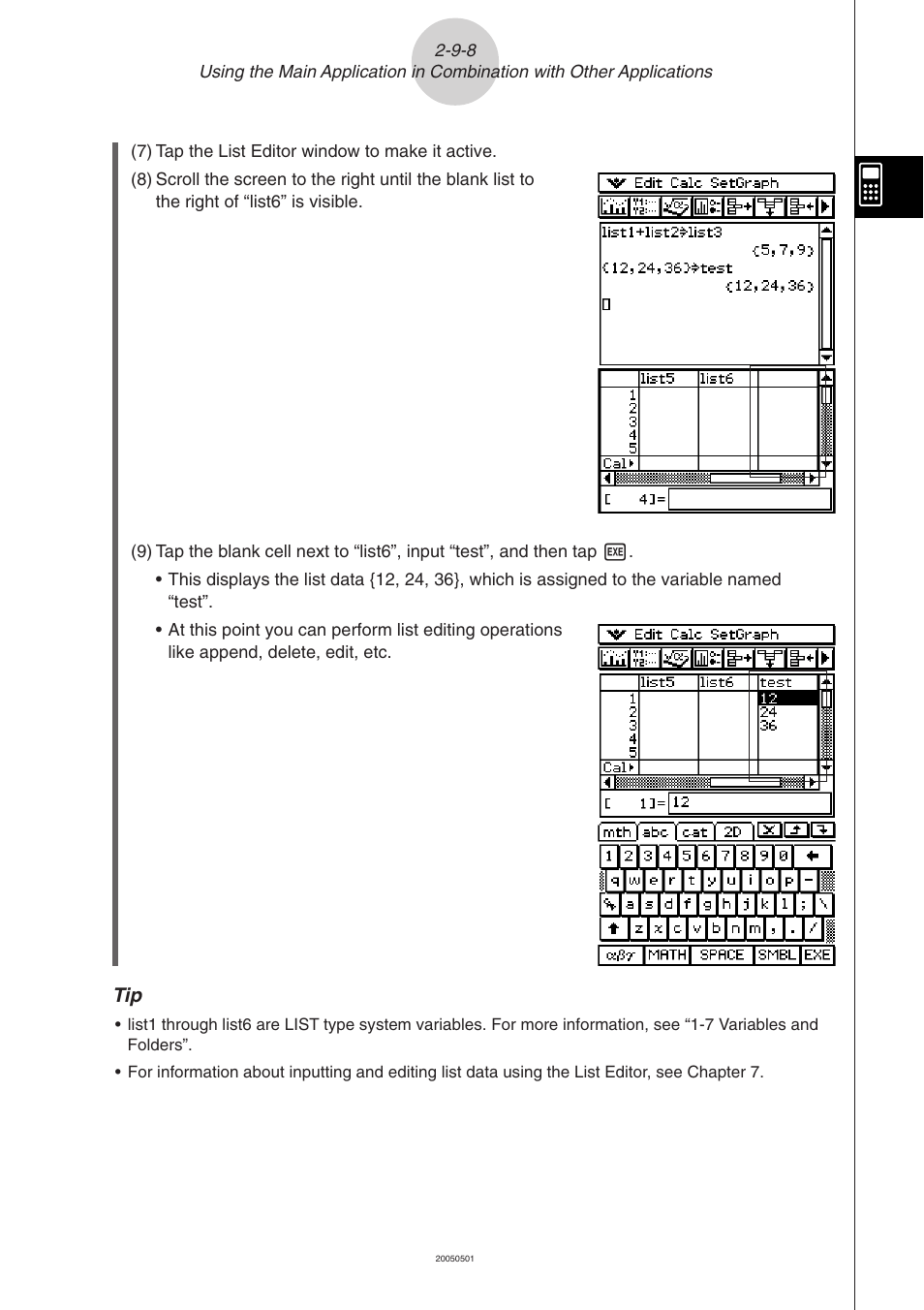 Casio ClassPad 300 PLUS User Manual | Page 185 / 753