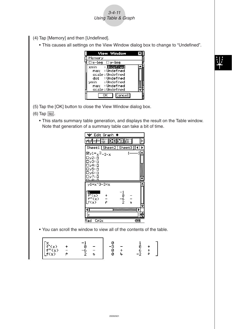 Casio ClassPad 300 PLUS User Manual | Page 240 / 753
