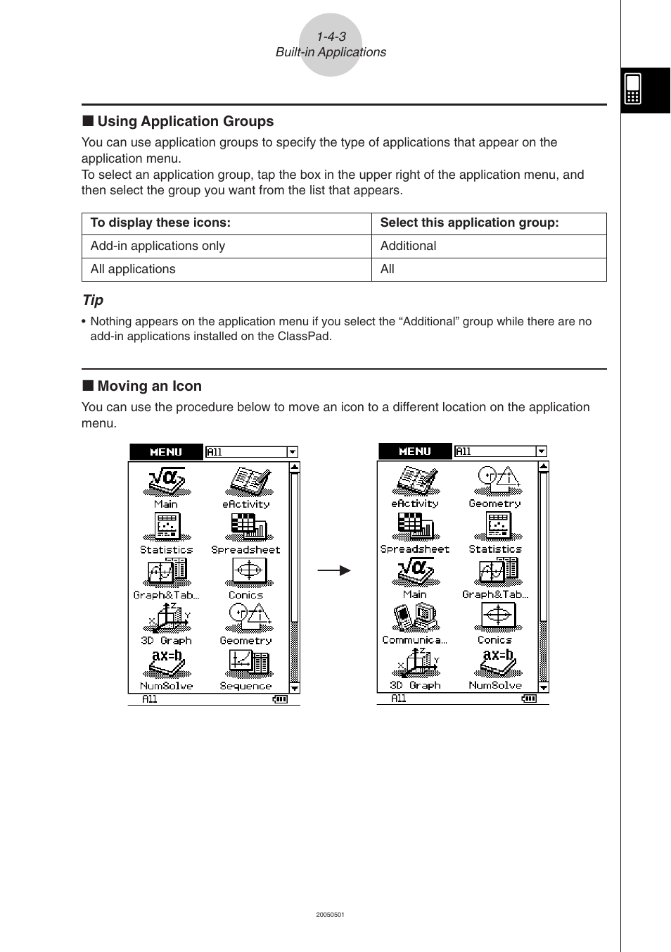 Casio ClassPad 300 PLUS User Manual | Page 37 / 753