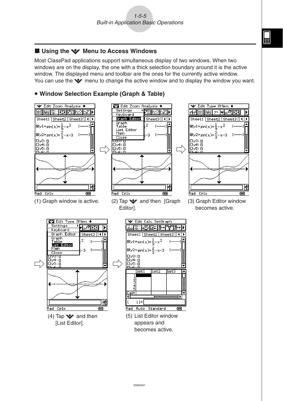 Casio ClassPad 300 PLUS User Manual | Page 43 / 753