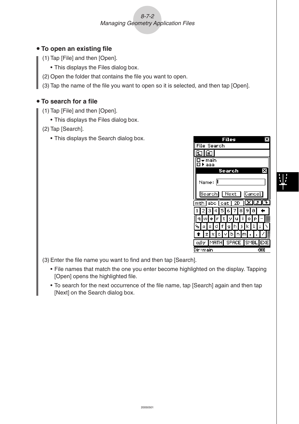 Casio ClassPad 300 PLUS User Manual | Page 459 / 753