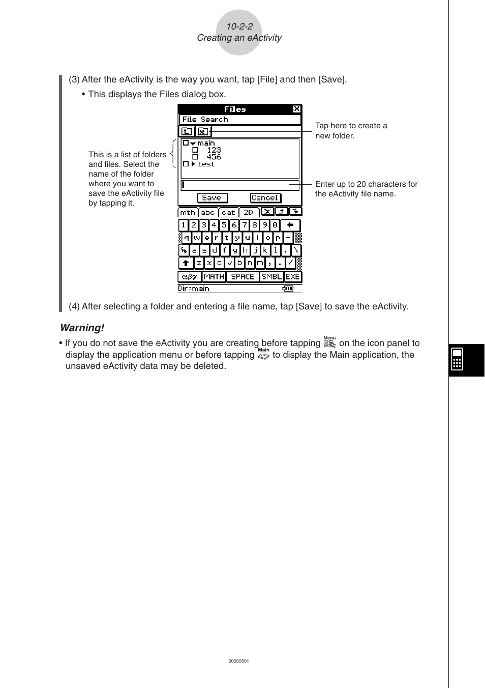 Casio ClassPad 300 PLUS User Manual | Page 474 / 753