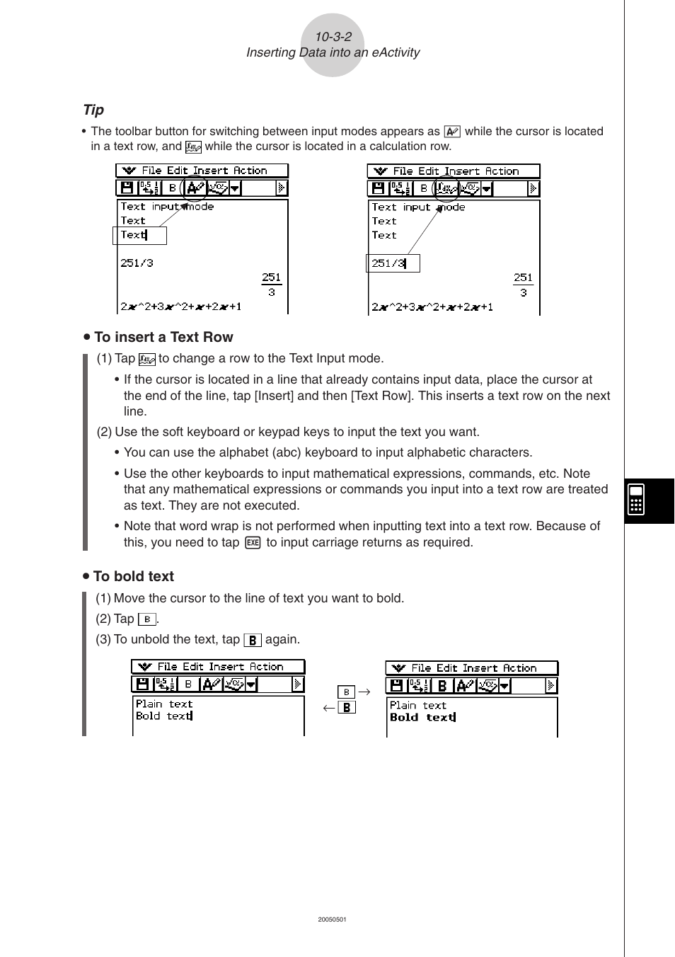 Casio ClassPad 300 PLUS User Manual | Page 477 / 753