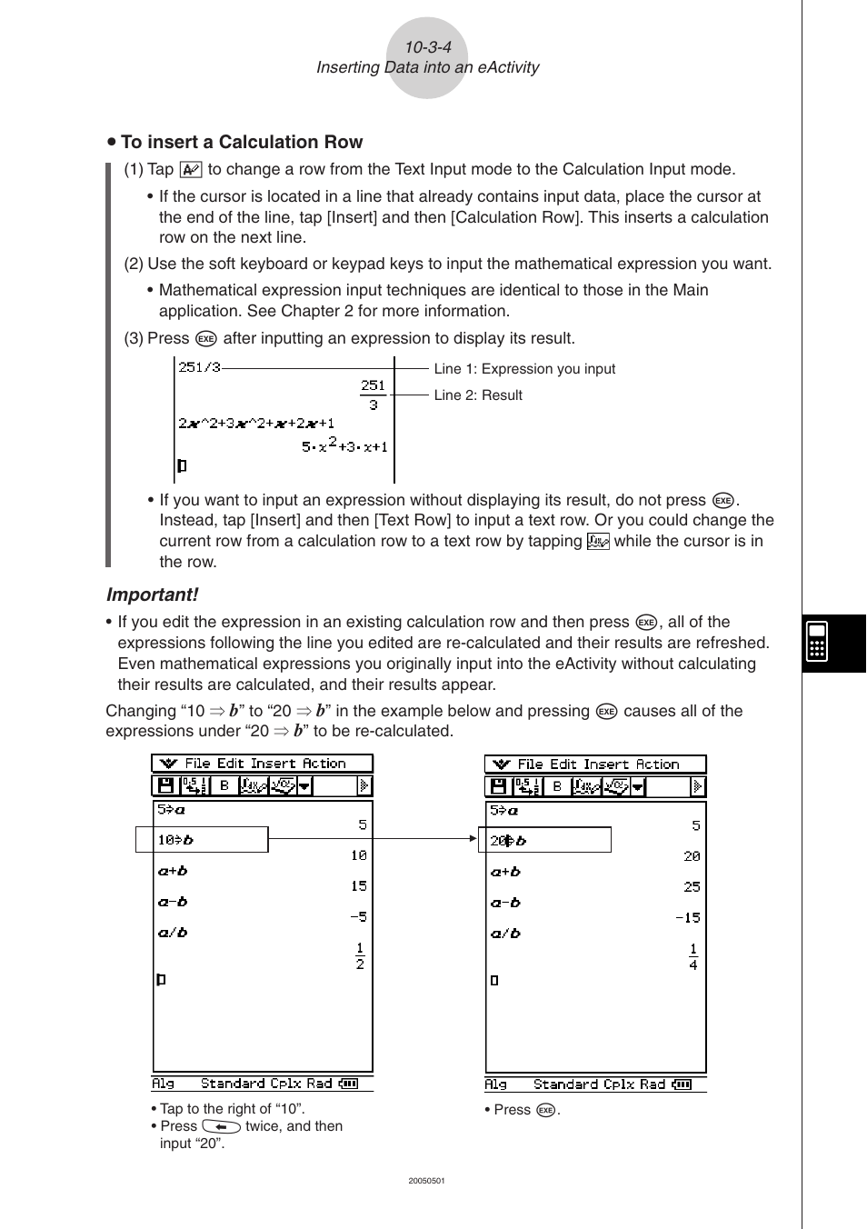 Casio ClassPad 300 PLUS User Manual | Page 479 / 753